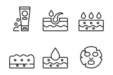 Estetik tedavi web simgeleri ayarlandı.