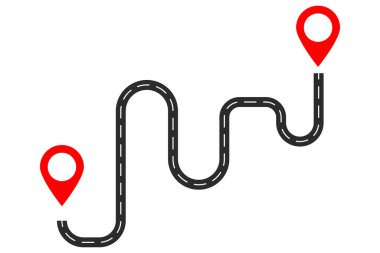 Konum rotası dalgalı