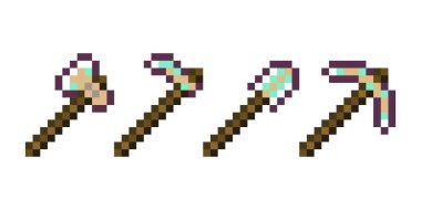 Oyun konsepti, değişken vektör, piksel sanatı, piksel araçları