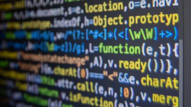 code of coding, abstract work, technology concept