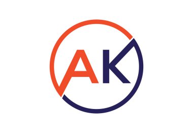 İlk AK Harf logosu tasarımı, Vektör tasarımı konsepti