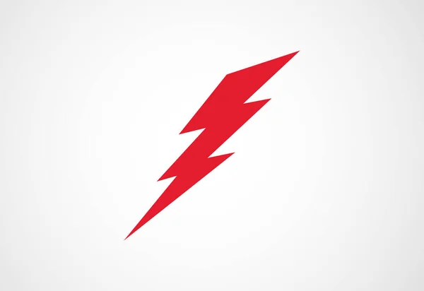 電気ロゴ 照明ボルト サンダーボルトデザインロゴテンプレート ベクトルイラスト — ストックベクタ