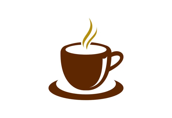 Café Restaurant Logo Design Vector Designkonzept — Stockvektor