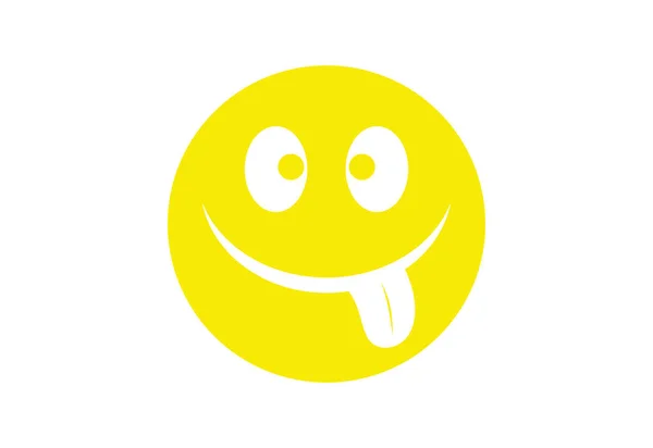 Yellow Cartoon Bubble Social Media Facebook Chat Komentář Reakce Ikona — Stockový vektor