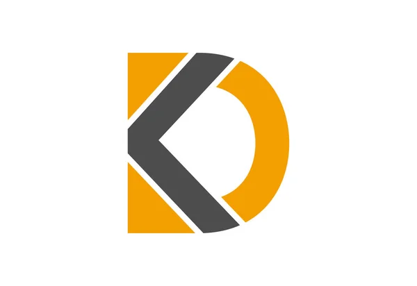 Alphabet Initial Lettre Logo Design Modèle Conception Vectorielle — Image vectorielle