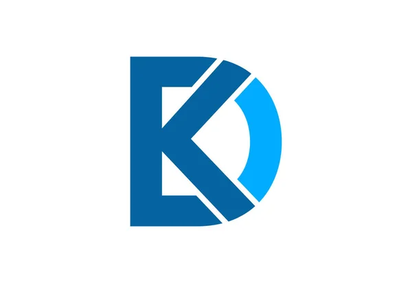 Alphabet Initial Lettre Logo Design Modèle Conception Vectorielle — Image vectorielle