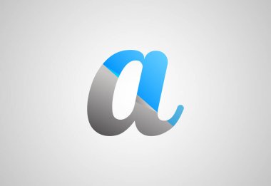 İlk Alfabe Harf A logo tasarımı, Vektör tasarım konsepti