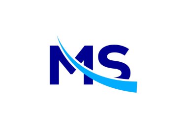 MS Mektup Logo Tasarımı, Vektör Tasarımı Konsepti