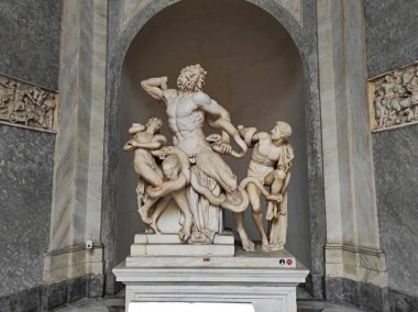 Vatican Museums, Statue of Laocoon and his sons, also called the Laocoon group.