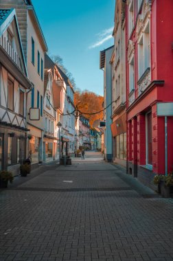 Street in Altena Sauerland, Germany