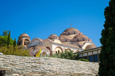 Yunanistan 'ın Thassos adasındaki Başmelek Michael Manastırı