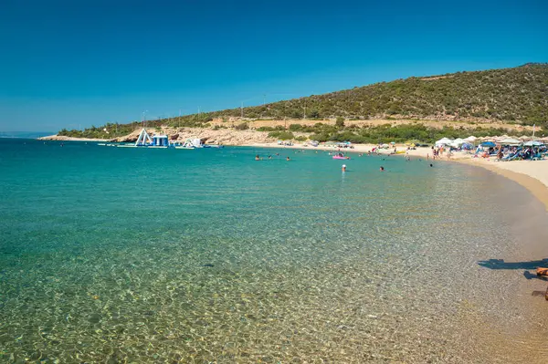 Platanes Plajı Skala Marion Thassos Adası