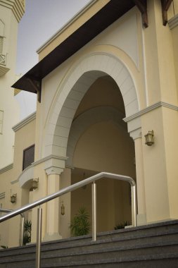 Açık bir günde Kahire 'deki cami manzarası.