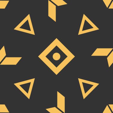 Kiremitler, baskılar, febrikler, tekstil, dekoratif tasarım için geometrik şekilsiz vektör deseni