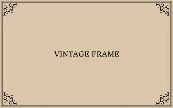 Eski çerçeve tasarımı vektör çerçeve dekoratif çerçeve dekoratif çerçeve tasarımı kart poster sanatı arkaplan retro moda tasarımları için moda tasarımları