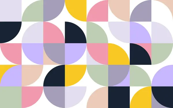 İskandinav soyut rengi İsviçre geometrik şekli dikişsiz dikdörtgen kare daireler temiz şekil mordern yaratıcı biçim vektör dokusu arka plan kumaş kağıt baskı duvar kağıdı tasarımı