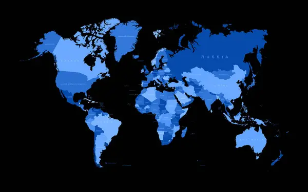 Dünya haritası vektörü sınır coğrafya kıtası küresel iş seyahati düz grafik dünya gezegeni dünya çapında kara arkaplan