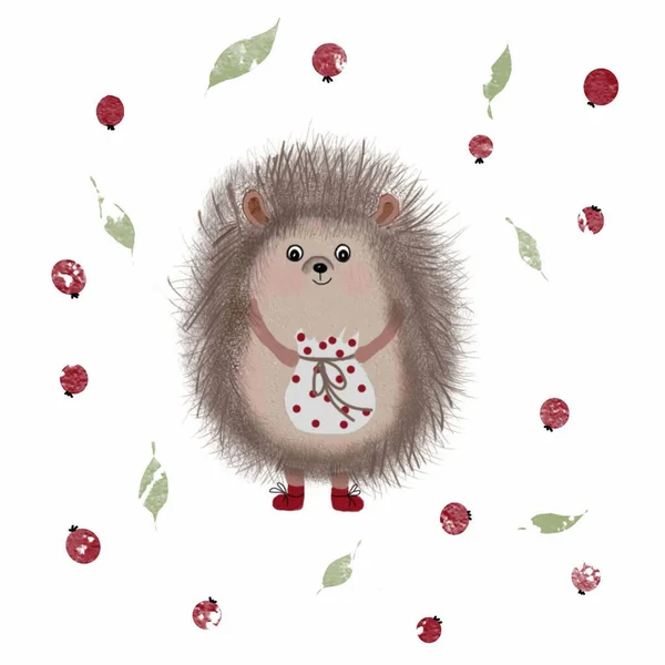 seamless pattern cute hedgehog for baby textile. repeating pattern for beautiful bedding, clothing, fabrics, packaging, printing. Hand drawn. Cute seamless pattern with hedgehog,