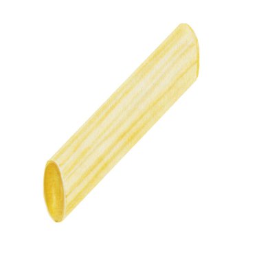 Pasta makarna suluboya. Beyaz arka planda elle çizilmiş İtalyan makarnası. Yemek klipsi sanatı. Makarna paketleme, restoran menüleri ve posterleri için ideal. Yüksek kaliteli illüstrasyon