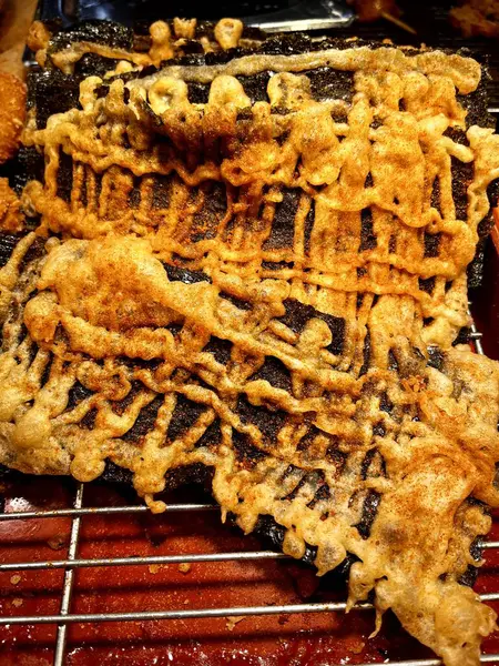 Çıtır çıtır yosun Japon aperatifi