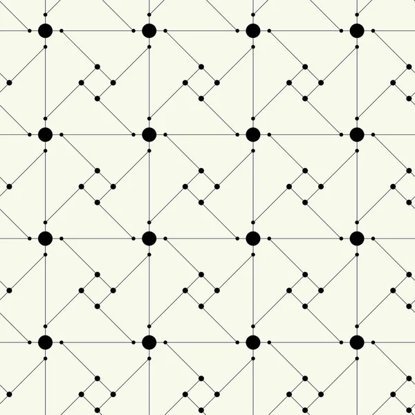 Vektör Monokrom Geometrik Desen Basit Grafik Tasarımı Moda Moda Geometrisi — Stok Vektör