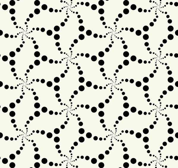 Vektor Monochromes Geometrisches Muster Einfacher Grafischer Gestaltung Mode Trendige Geometrie — Stockvektor