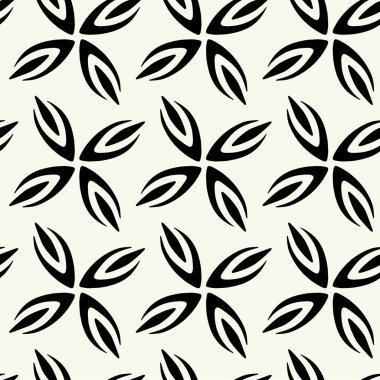 Basit grafik tasarımında vektör monokrom geometrik desen. Moda Moda Geometrisi.