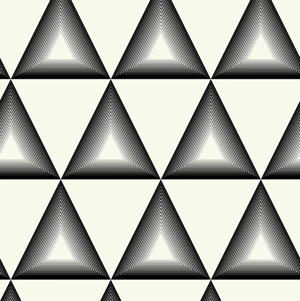 Modèle Géométrique Vectoriel Monochrome Dans Conception Graphique Simple Mode Géométrie — Image vectorielle