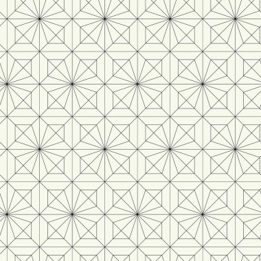 Basit grafik tasarımında vektör monokrom geometrik desen. Moda Moda Geometrisi.