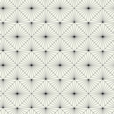 Basit grafik tasarımında vektör monokrom geometrik desen. Moda Moda Geometrisi.