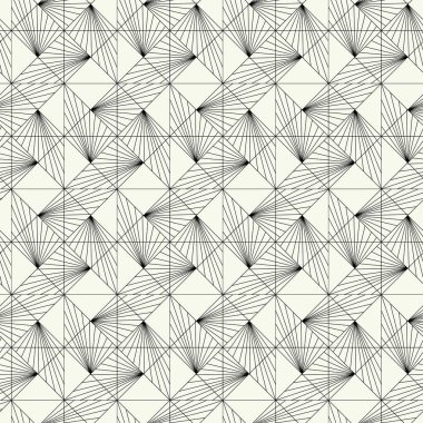 Basit grafik tasarımında vektör monokrom geometrik desen. Moda Moda Geometrisi.