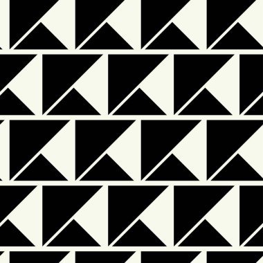 Basit grafik tasarımında vektör monokrom geometrik desen. Moda Moda Geometrisi.