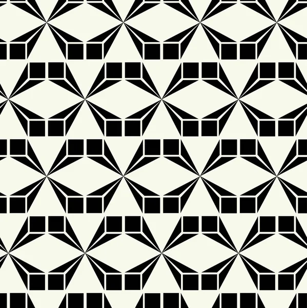 Векторний Монохромний Геометричний Візерунок Простому Графічному Дизайні Модна Модна Модна — стоковий вектор