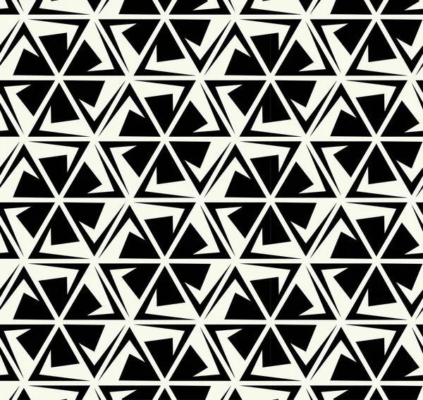 Vektor Monochromes Geometrisches Muster Einfacher Grafischer Gestaltung Modische Trendige Geometrie — Stockvektor