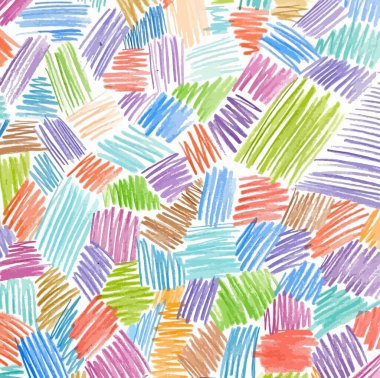 Pastel dikdörtgen renkli vektör şekilleri ayarlandı. Çocukların çizdiği çizimler, soyut kare tasarım unsurları gibi. Tıpkı çocukların çizdiği pastel tebeşirle çizilmiş balmumu arka plan gibi. Komik çocuksu el çizimi dokusu