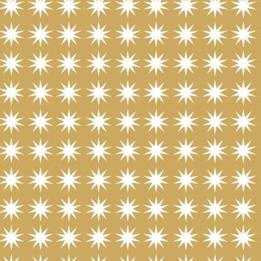 Dairesel, haçlı, çizgili, çizgili soyut geometrik desen. Kusursuz vektör arkaplanı. Beyaz ve altın süs. Modern retiküle grafik tasarımı.