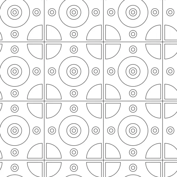 Haçlı, çizgili, çizgili soyut geometrik desen. Kusursuz vektör arkaplanı. Beyaz ve siyah süs. Modern retiküle grafik tasarımı.