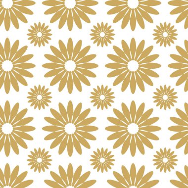 Haçlı, çizgili, çizgili soyut geometrik desen. Kusursuz vektör arkaplanı. Beyaz ve altın süs. Modern retiküle grafik tasarımı.