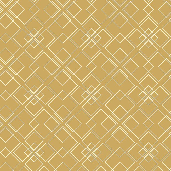 Абстрактный геометрический узор с крестами, полосами, линиями. Бесшовный векторный фон. Белый и золотой орнамент. Современный графический дизайн.