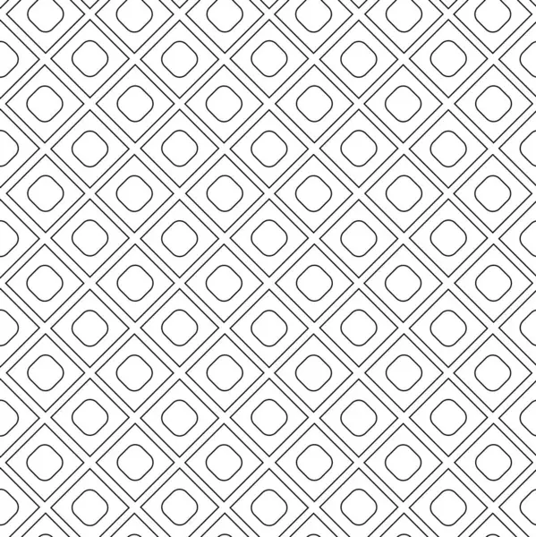 Haçlı, çizgili, çizgili soyut geometrik desen. Kusursuz vektör arkaplanı. Beyaz ve siyah süs. Modern retiküle grafik tasarımı.