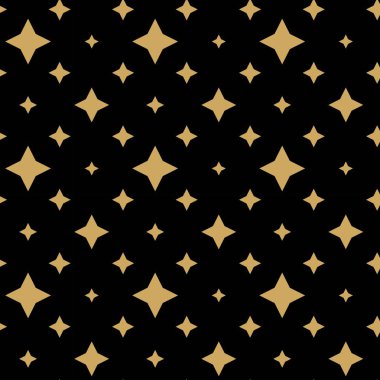 Haçlı, çizgili, çizgili soyut geometrik desen. Kusursuz vektör arkaplanı. Siyah ve altın süs. Modern retiküle grafik tasarımı.