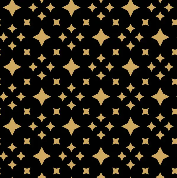 Haçlı, çizgili, çizgili soyut geometrik desen. Kusursuz vektör arkaplanı. Siyah ve altın süs. Modern retiküle grafik tasarımı.