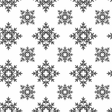 Tek renkli, kusursuz desenli, şenlikli Noel ayrıntıları. Kış projeleri, tekstil, ambalaj kağıdı ve tatil grafikleri için harika.