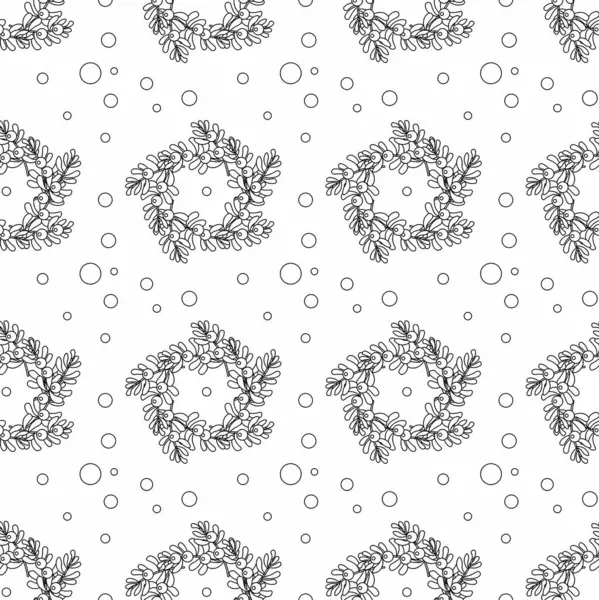 Tek renkli, kusursuz desenli, şenlikli Noel ayrıntıları. Kış projeleri, tekstil, ambalaj kağıdı ve tatil grafikleri için harika.