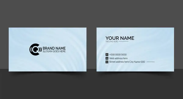 Model ile temiz kartvizit şablonu tasarımı