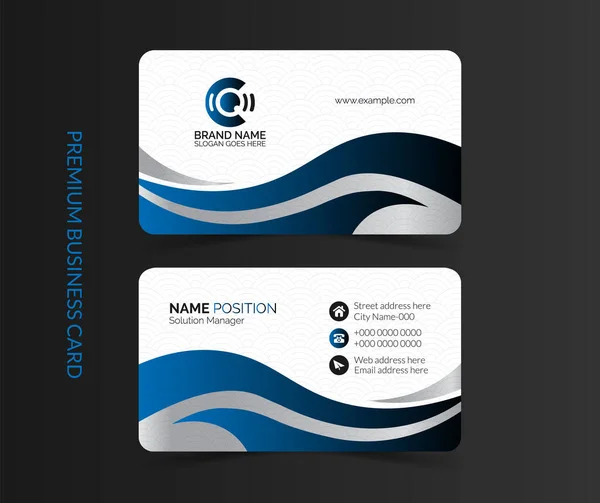 En küçük kart yazdırma şablonu tasarımı