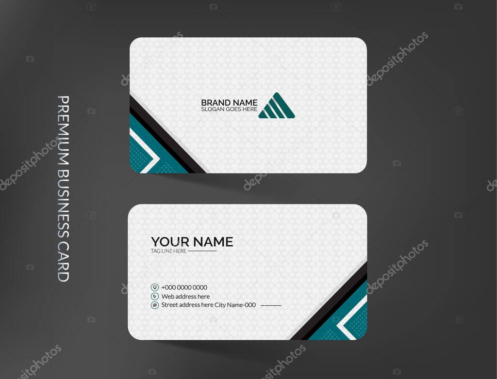Creative simple and corporate business card template