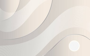 Modern soyut geometrik beyaz şekilli arkaplan vektörü çizimi