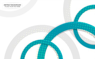 Soyut modern yaratıcı mavi geometrik arkaplan vektörü çizimi