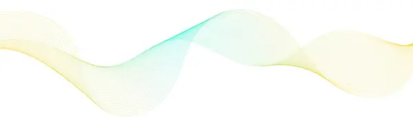 Soyut renkli dalgalı arkaplan tasarımı